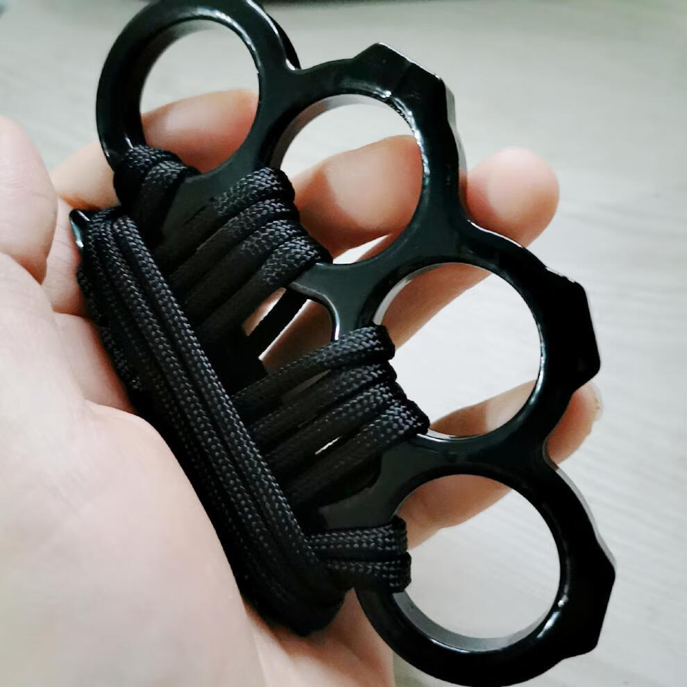 京享好物防身兵器库玻纤虎指拳套四指合法防身手撑子戒指环防卫用品手