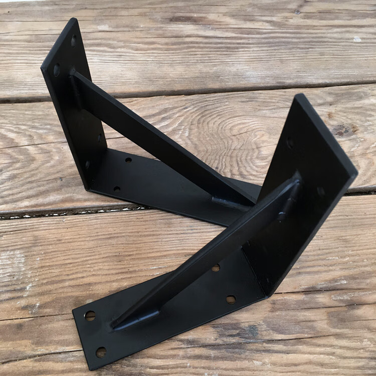 加厚铁三角架支架托架墙上支撑搁隔板置物架墙壁层板托承重三脚架加宽