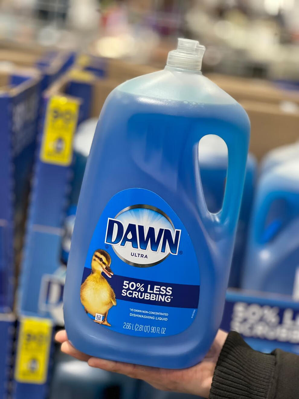 602022新款dawn洗洁精 上海costco美国dawn浓缩洗碗液家用厨房去