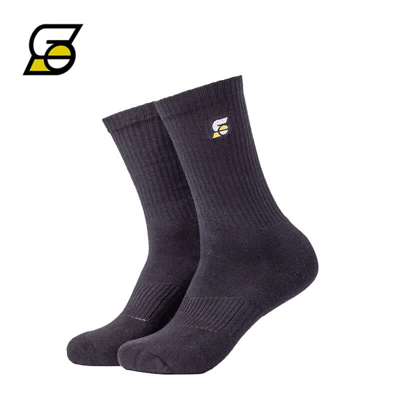 SLAMBLE men's thigh-high socks, thickened and sweat-absorbing, medium height, candy-colored, large-sized men's socks, white * 3M (37.5-42) thumbnail 2