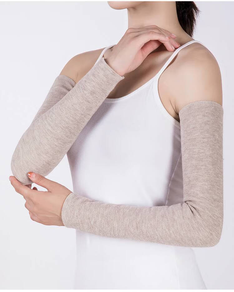 护臂袖套保暖女秋冬手臂套袖加长款加绒护手臂护肘护腕男女保暖护胳膊