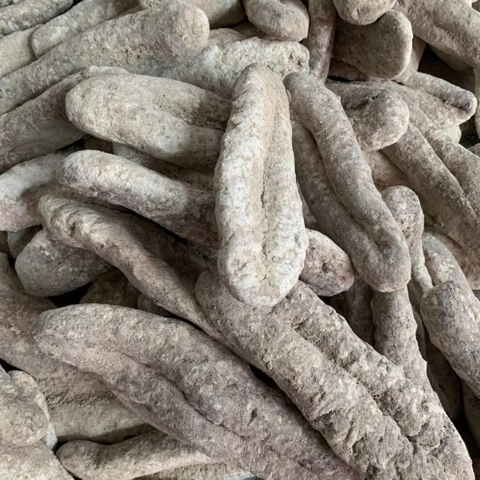 【年货】进口猪婆参 野生干货海参淡干澳洲非洲黑白花猪婆乌石参2-3头