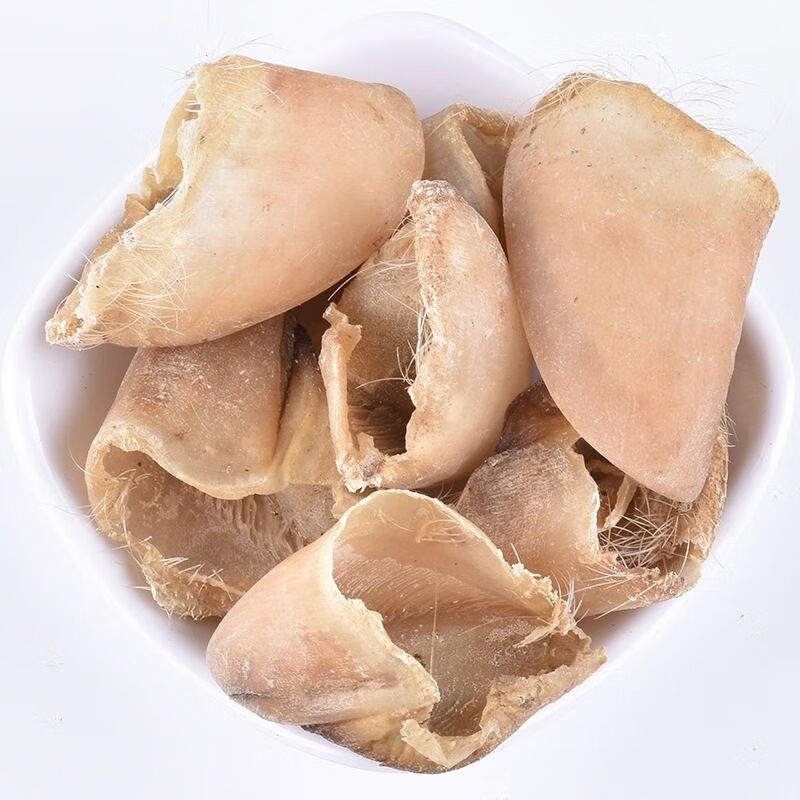 凯史甘斯 中药材炒猪蹄甲 猪脚指甲炙猪蹄甲炮猪蹄甲 1000g【图片