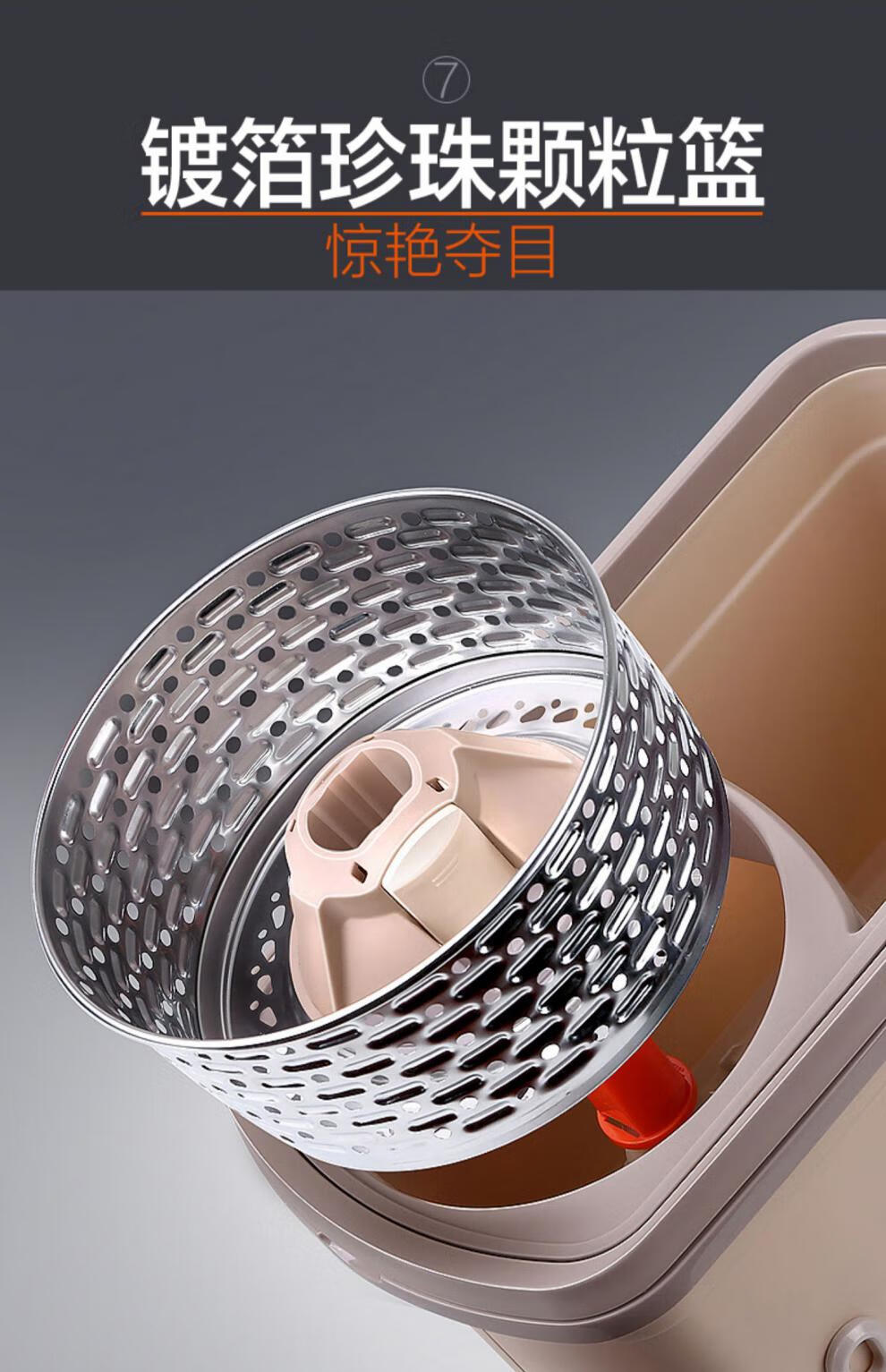 大卫家用旋转拖把懒人免手洗一拖地桶干湿两用拓扑拖布通用墩布净 可