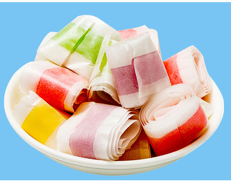 果然多cc果卷果c卷软糖果汁卷儿童果知卷水果味糖果休闲混合蓝莓味30