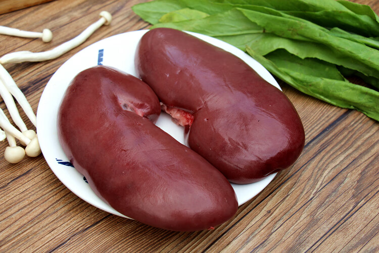 宝然新鲜土猪腰子 土猪猪肾猪红腰 猪腰子500g