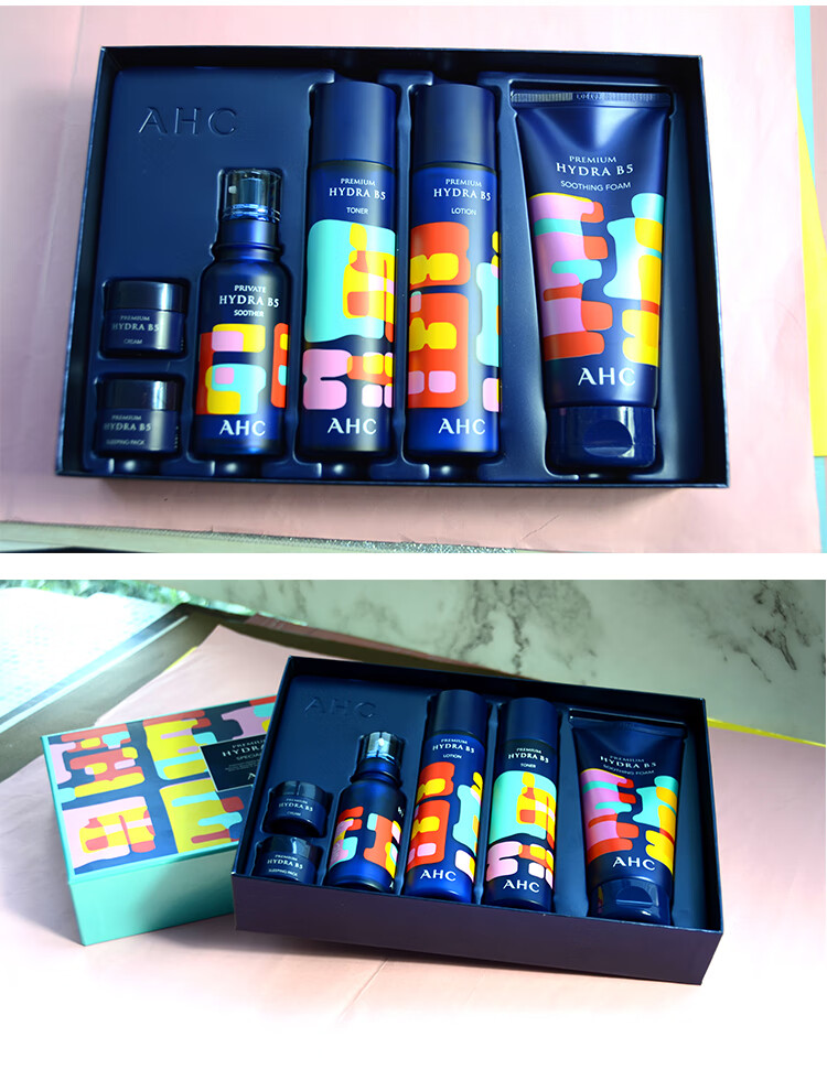 ahc玻尿酸水乳七件套【图片 价格 品牌 报价】-京东