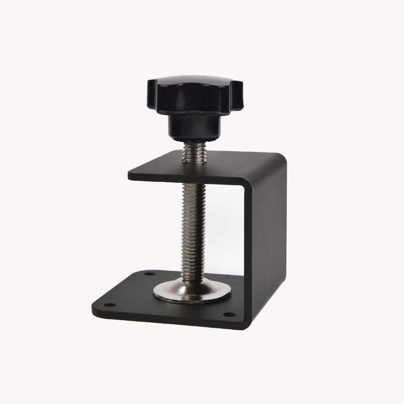 抽屉面板固定夹老虎夹c型卡箍抱箍金属u型工字夹具桌面快速板手拧夹 1