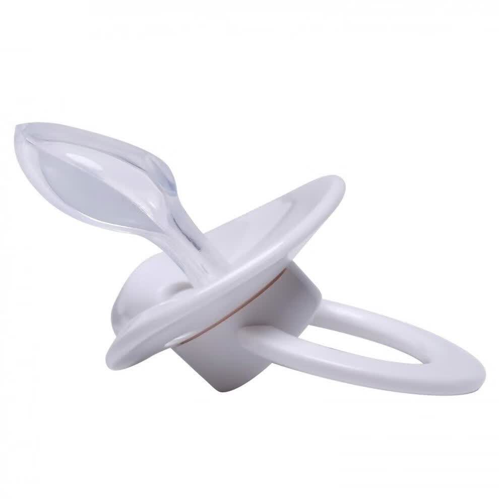 辅助奶嘴成人戒烟安抚奶嘴abdl大人宽口大龄童大号奶嘴可配防掉链