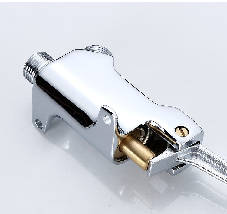 铜立式脚踏式面盆单冷水龙头 医院用实验室洗手盆脚踩脚踏水龙头待用