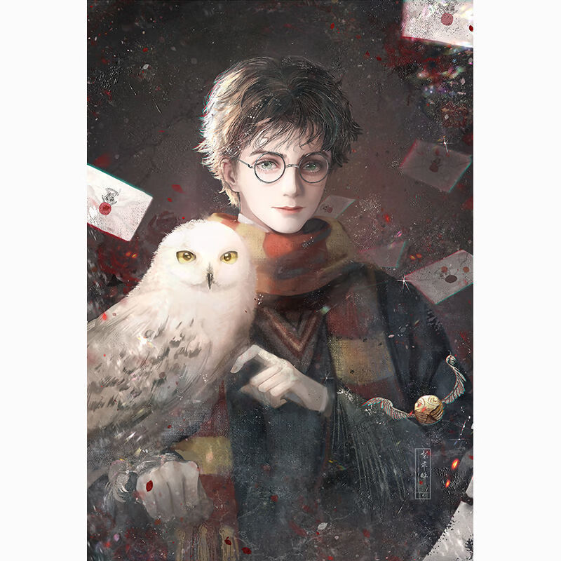 哈利波特拼图平面 木质拼图300/500/1000片赫敏动漫周边成年人儿童