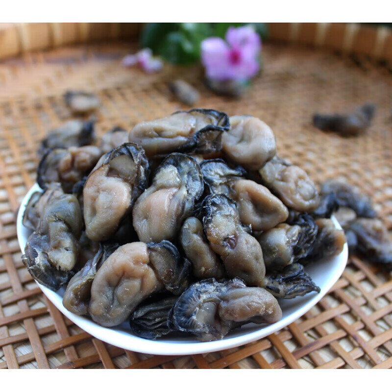 新晒牡蛎干生蚝干海蛎干小蚝干蚝豉金蚝干货饱满无沙500g