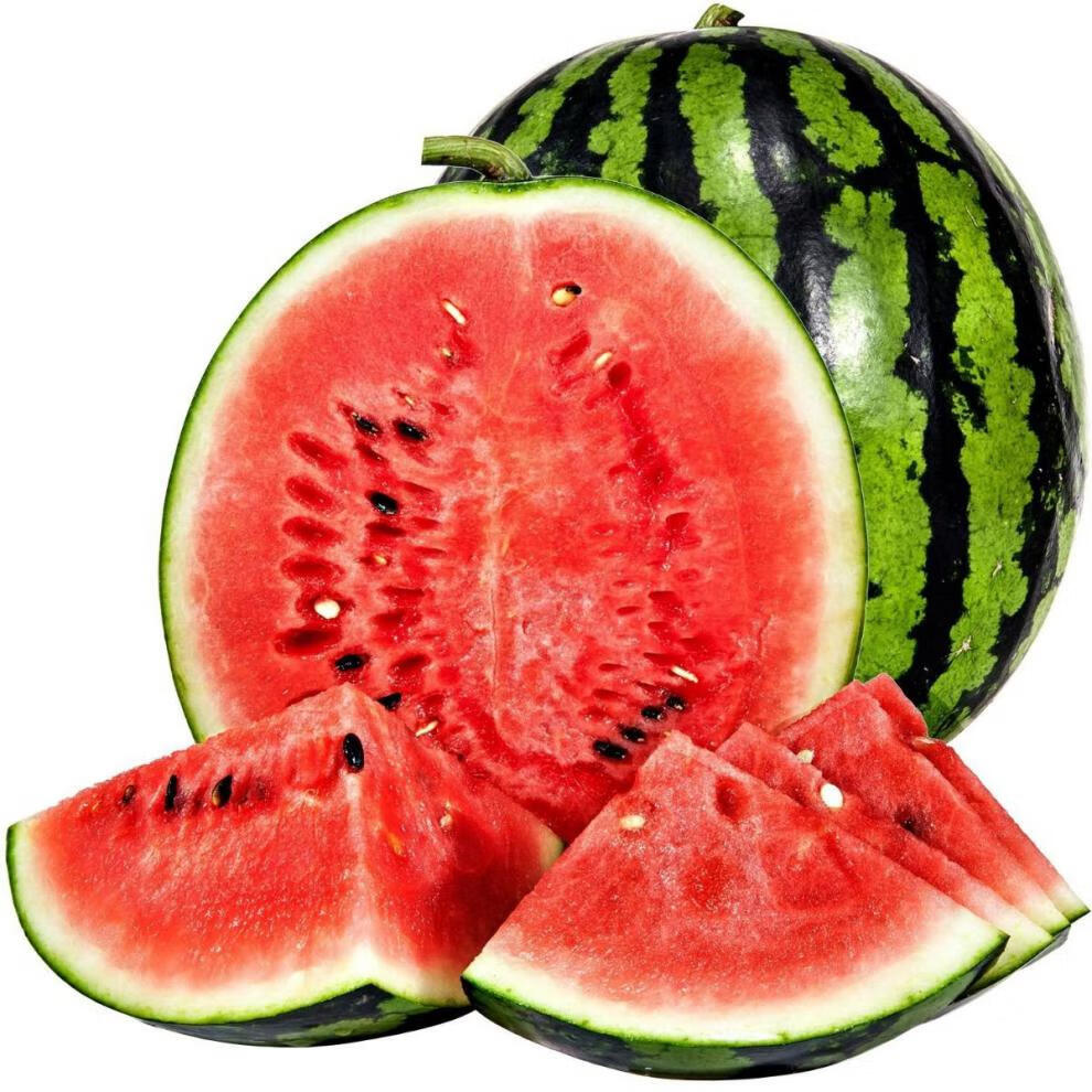 麒麟西瓜1/2/3个装 新鲜水果皮 薄甜汁红心西瓜 1个装 精选