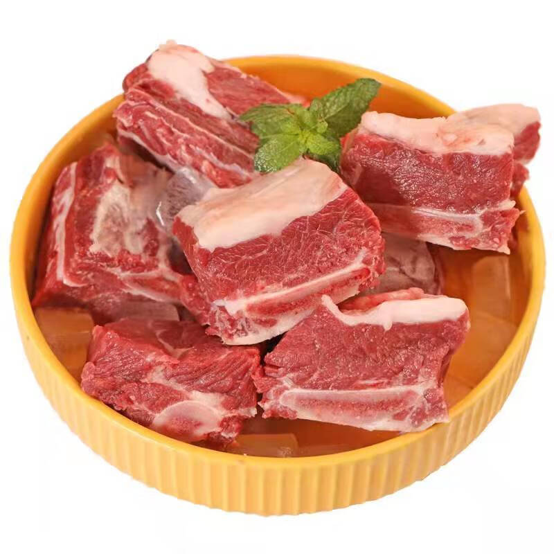 黄牛排骨超肉多牛肋排多肉黄牛肋排骨新鲜散养不调理 超肉多黄牛排骨
