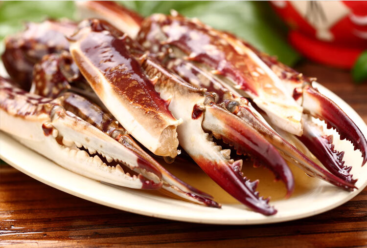 麻辣即食醉蟹钳 大蟹脚梭子蟹脚 醉螃蟹脚 蟹腿 宁波海鲜特产 500g