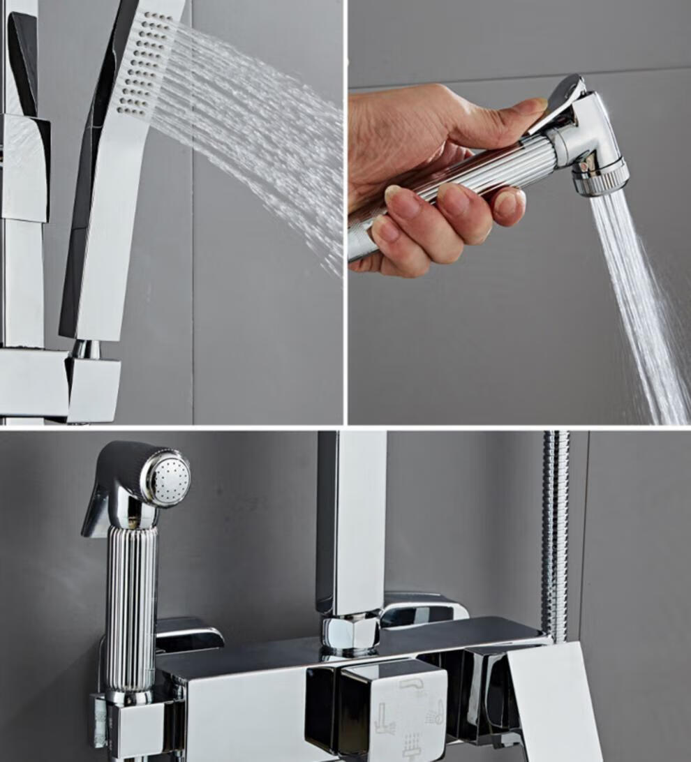 科勒(kohler)淋浴花洒套装家用全铜浴室淋雨喷头卫生间沐浴花酒卫浴器