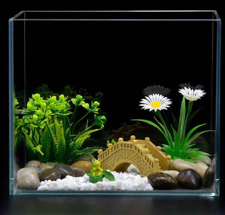 鱼缸造景装饰套餐水族假山沙滩底砂仿真水草摆件布景海底世界摆设