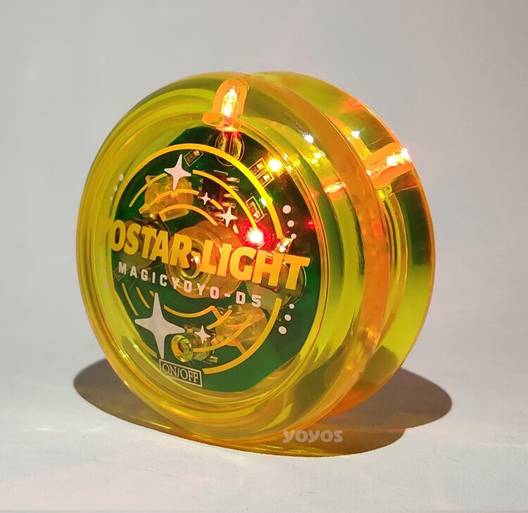magicyoyo鬼手d1悠悠球零基础入门级鼓型新手儿童活睡眠溜溜球 d5透明