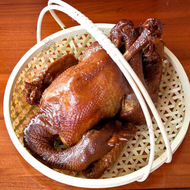 烧鸡熟食礼盒装史口烧鸡整只山东特产熏鸡开袋即食真空草鸡吃的肉