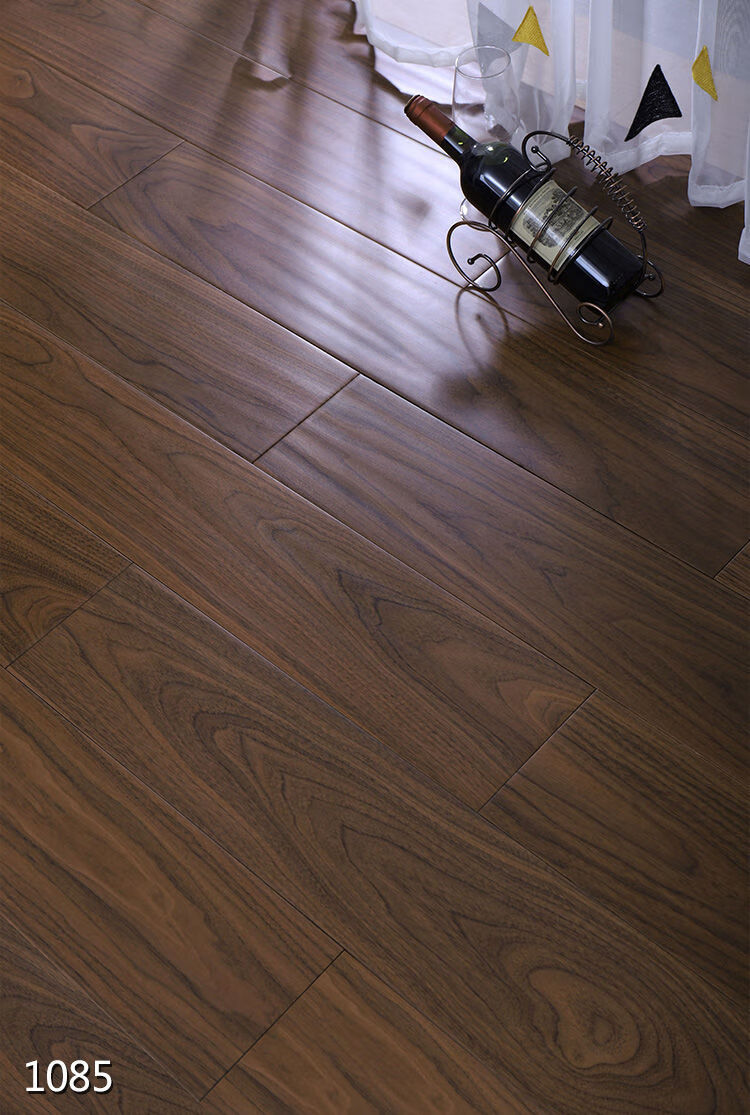 灰色实木地板家用番龙眼格丽斯橡木卧室原木金刚柚木原木系1099包物流