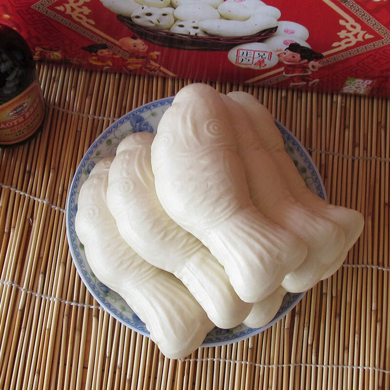 大馒头 过年山东青岛王哥庄大馒头小面鱼儿童早餐纯手工馍馍胶东饽饽