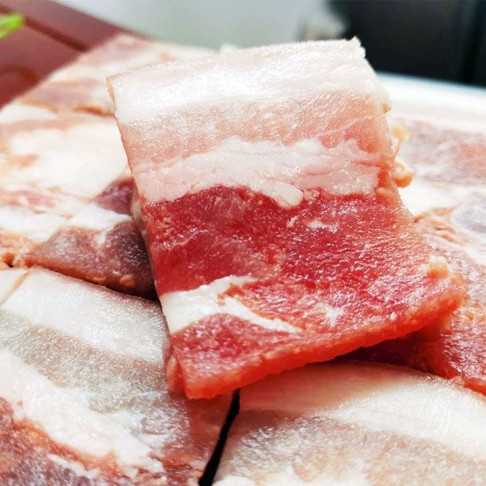 棠鲜生土猪肉新鲜五花肉五花肉块肉丁肉片肥瘦相间土猪肉块5斤