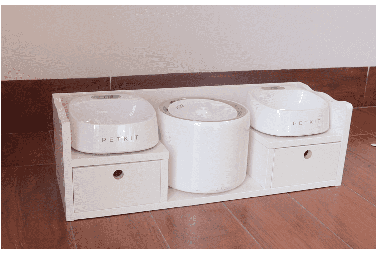 小佩宠物petkit智能循环活氧饮水机猫咪狗犬喂水器 3代饮水机 白色双