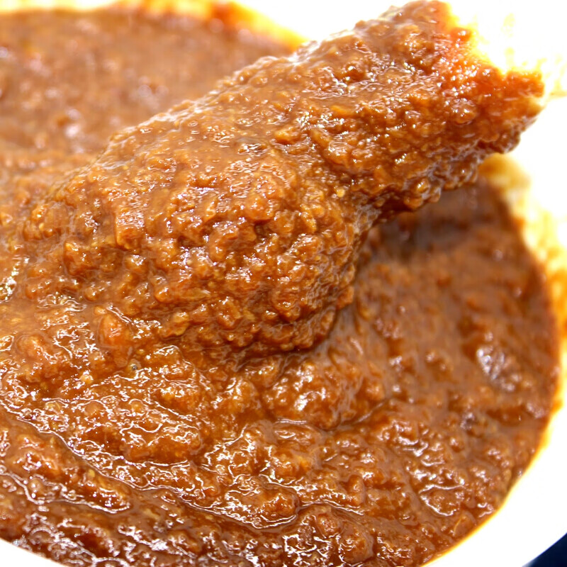 东北大酱 豆瓣酱农家黄豆酱蘸酱菜沾葱熟酱纯手工自制700gx3