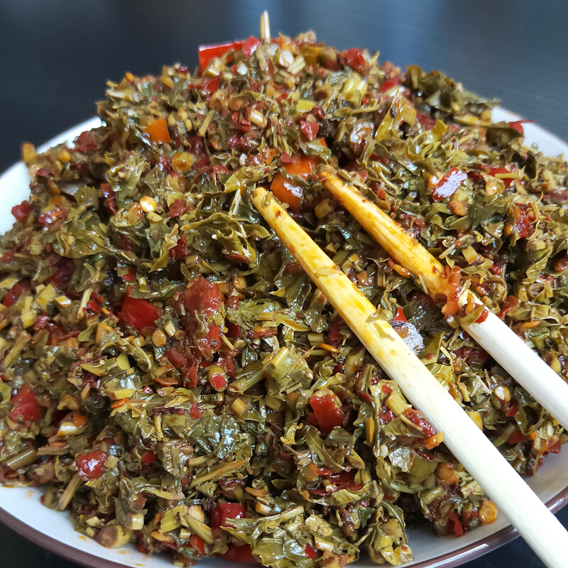 湖南湘西特产即食凉拌香椿芽500g瓶装嫩香椿春天下饭菜开胃农家菜