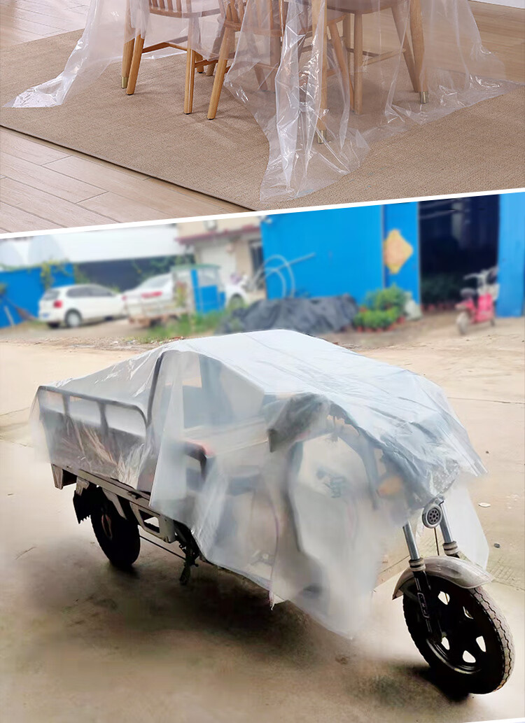 3米宽塑料布塑料膜薄膜封窗保温加厚透明防雨防水布大棚膜抗老化 6s款