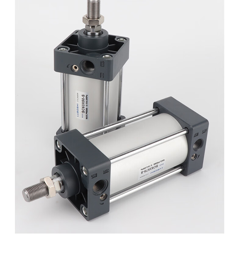 亚德客型sc标准小型气缸大推力汽缸气动全套sc32/40/50/63/80/100 sc
