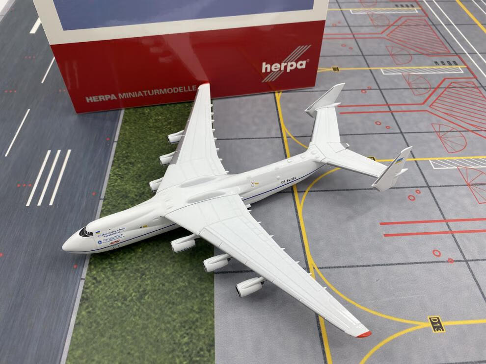 安东诺夫安an225运输机模型全合金1400比例一体机模型大型运输机精致