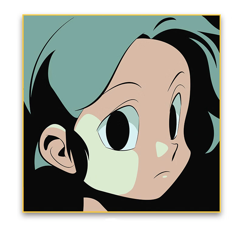 潮流挂画日本动漫aokizy装饰画潮牌工作室客厅儿童房