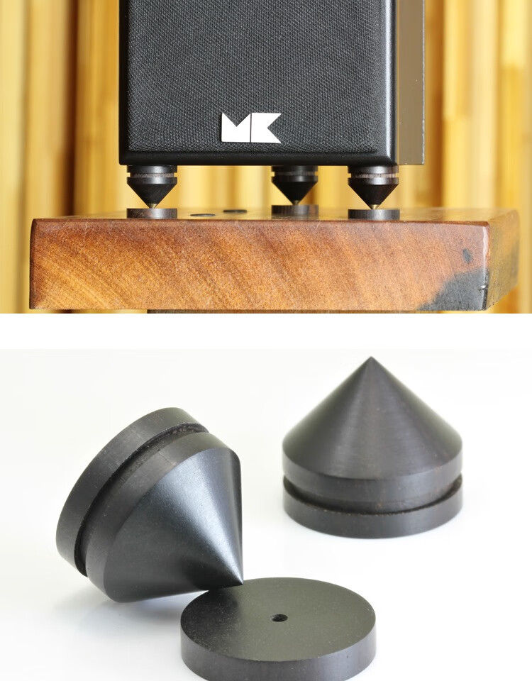 音箱脚钉避震垫cd机音响低音炮垫蓝牙桌面喇叭书架避震脚垫 q1木钉 d1