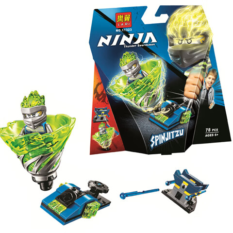 兼容乐高幻影忍者陀螺 2020新品幻影忍者71714劳埃德 杰 凯的街机