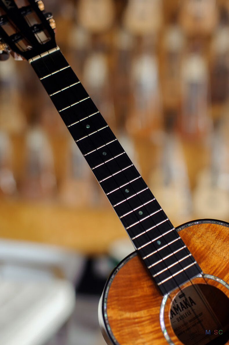 品牌kamaka hf-3d2i 26寸手工相思木koa全单演奏级尤克里里定制款 26