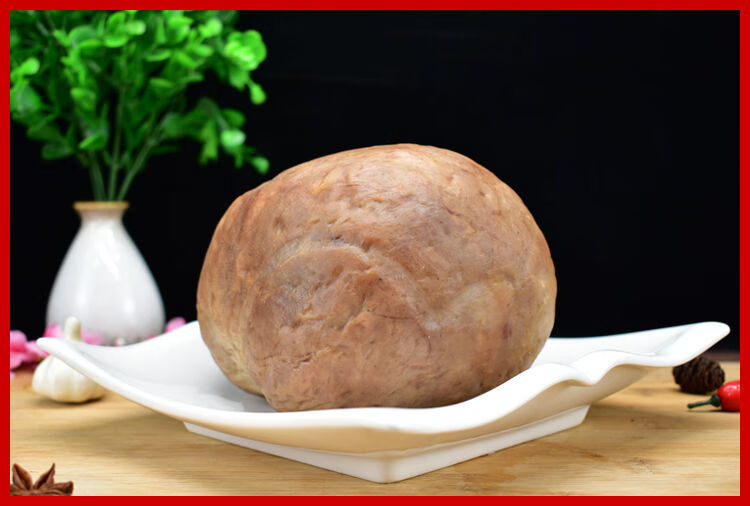 正宗东明靳家香肚粉肚香肠靳记六碰头李家香肠香肚礼盒装无礼盒500g肚