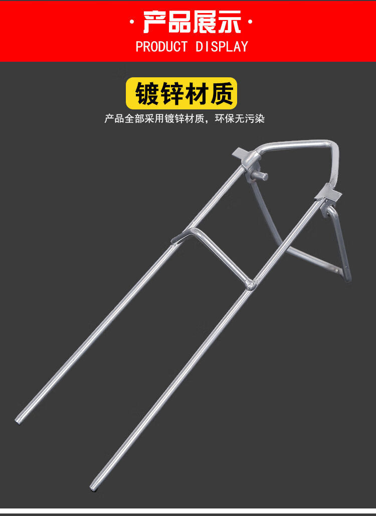 e简易鱼竿支架海竿地插炮台支架鱼竿架钓鱼手杆支架抛竿架垂钓用品音