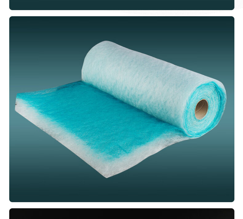 烤漆房过滤棉地棉漆雾毡喷漆房烤漆房uv光氧漆雾过滤棉油漆过滤棉 宽