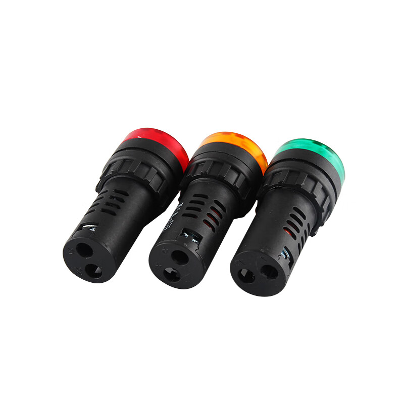 闪光蜂鸣器ad16-22sm闪光声光报警器指示灯220v24v12v开孔22mm 黄
