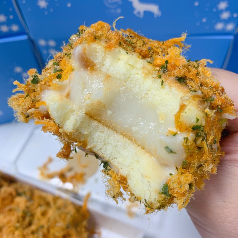 麻薯香葱肉松小贝 肉松面包沙拉卷零食糕点蛋糕甜品早餐320g