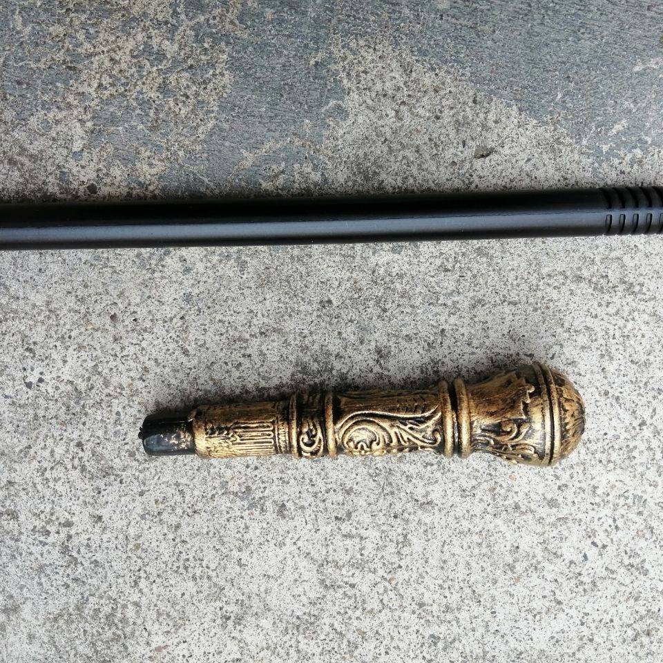 风铃权杖手杖道具埃及法老蛇头权杖表演国王权杖魔法师手杖红宝石权杖