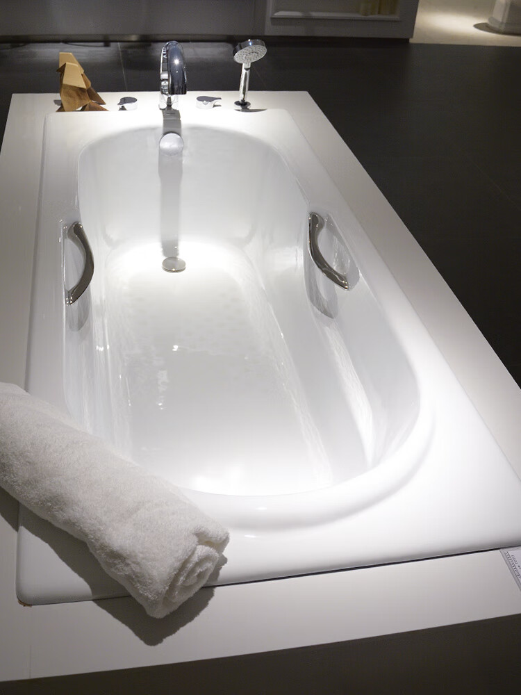 toto浴缸 fby1530/1630nhp 1720/nhp 嵌入式铸铁浴缸家用浴盆浴池 fby