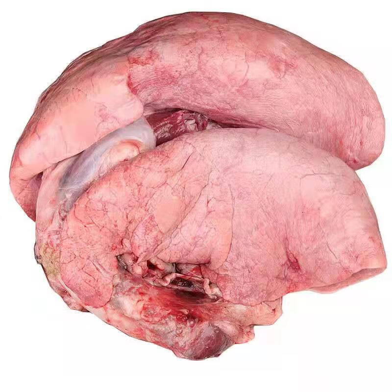 新鲜猪肺子生猪肺子猪肉生鲜买两个赠一个共三个一个2斤左右