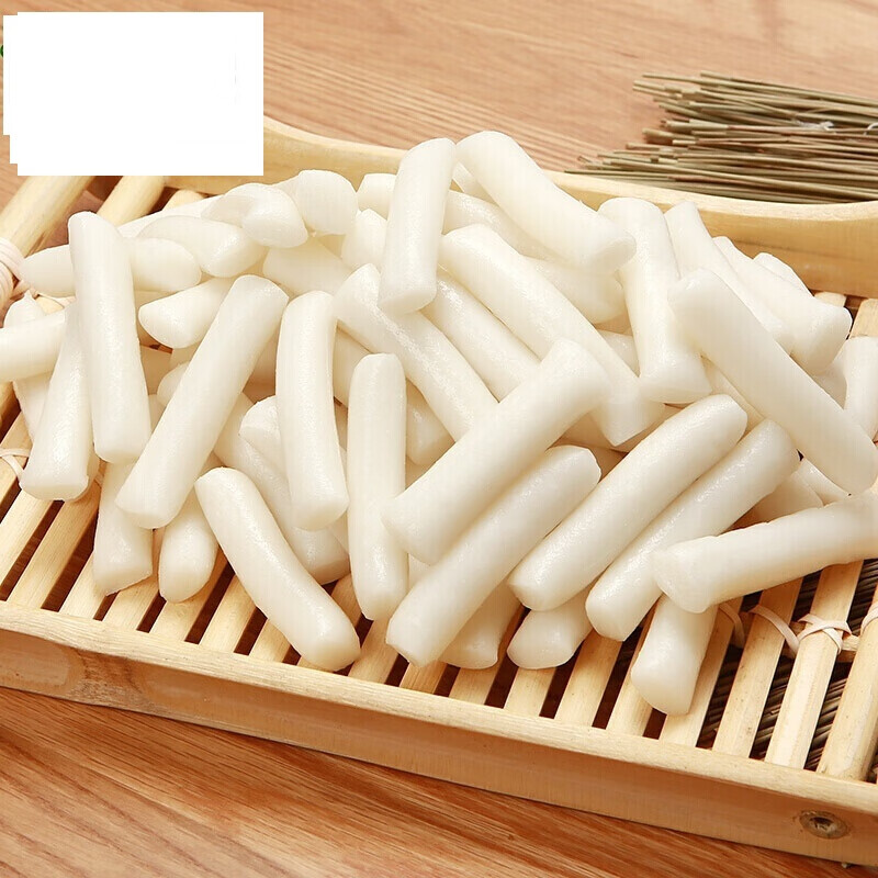 韩式米糕条25kg炒年糕手指年糕韩式辣炒年糕条火锅年糕5斤