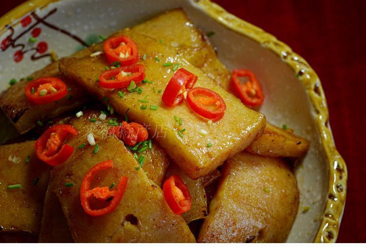 麻城肉糕湖北特产1斤装自制白果肉糕现做新鲜鱼糕3斤发货发4斤