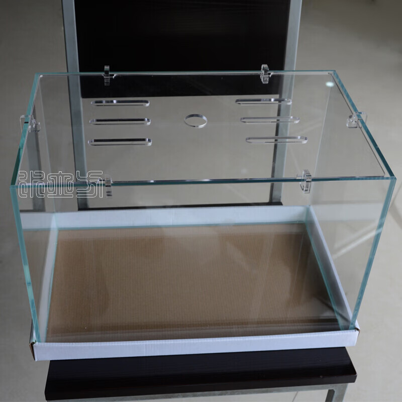 [京选推荐]亚克力鱼缸盖板盖子上盖定做加工白鱼缸水族箱透明有机玻璃