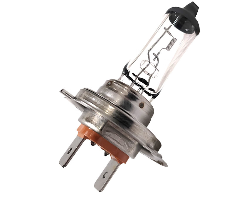 h72v55w汽车灯泡大灯卤素近光远光速腾宝来桑塔纳迈腾朗逸 h4 12v55w