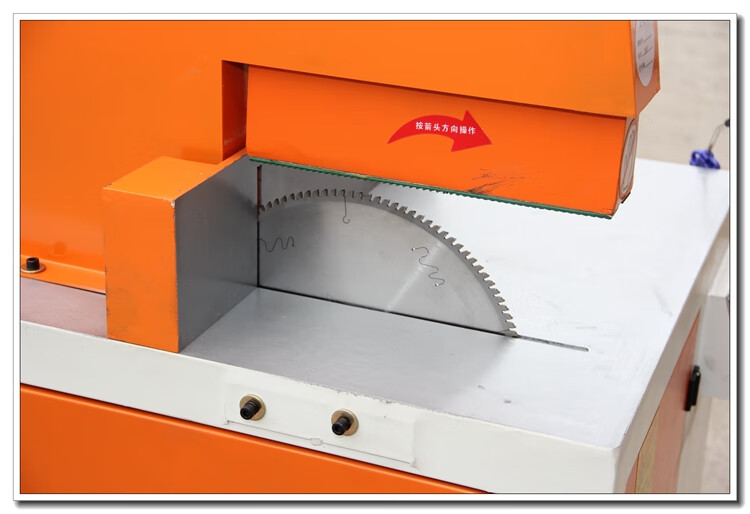 直切90度半自动锯角码铝板型材铝合金铝材切割机精密断料机 405切割