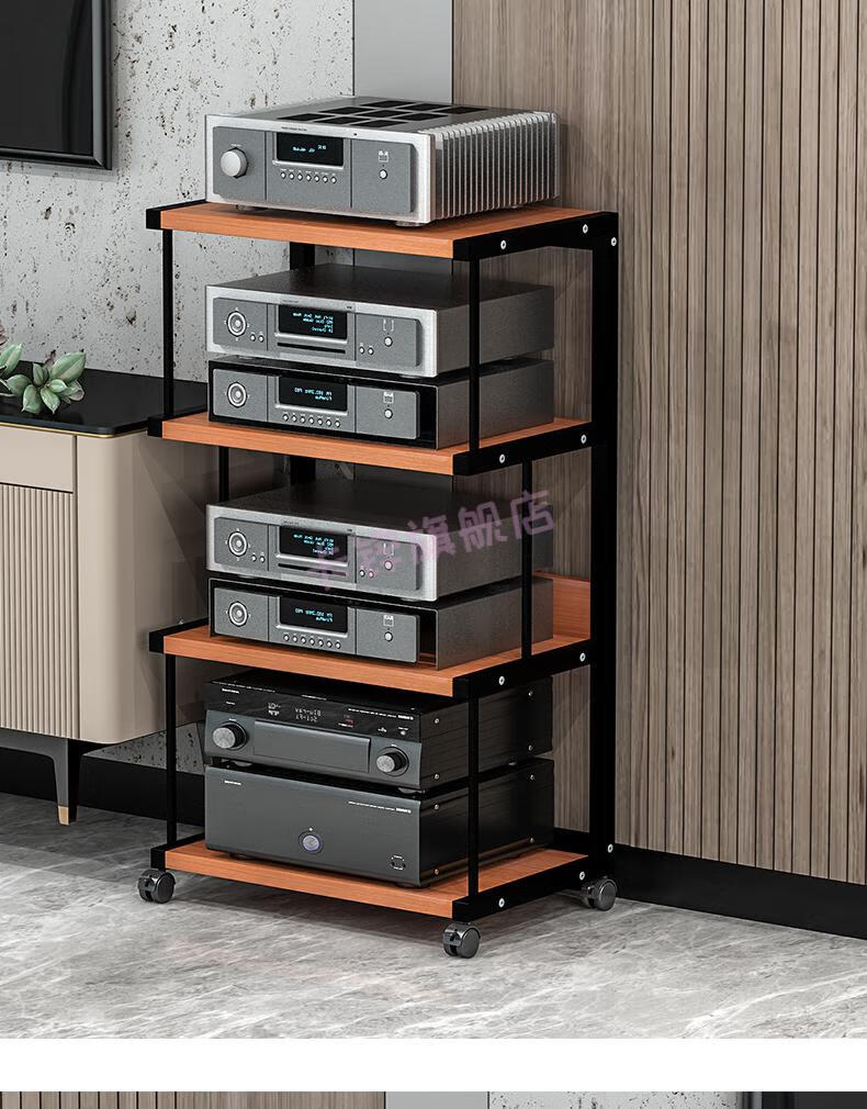 音响柜机柜功放机架功放柜音响音箱功放机柜可移动cd胆机hifi器材支架